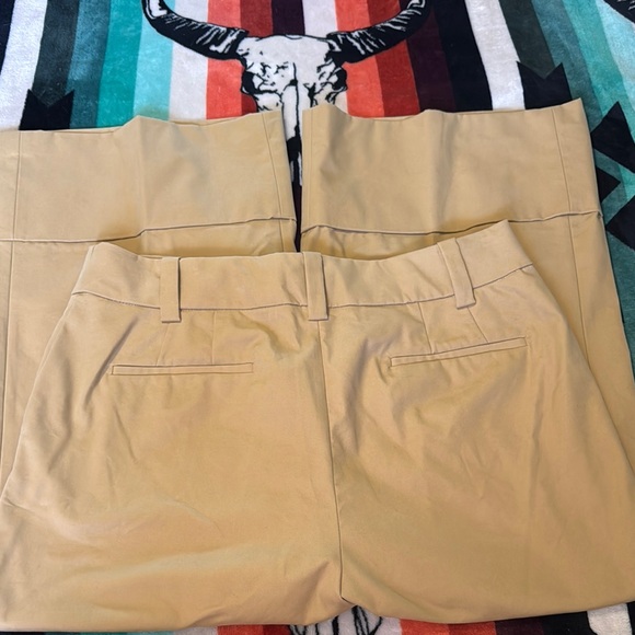 Wide Leg Cropped Khaki J. Crew Pants 16 - Picture 9 of 12